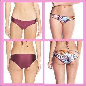 NWD Maaji Plum Sublime Reversible Bikini Bottom SZ XS